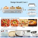 Bandeja de Aquecimento Elétrica Aquecedor de Alimentos Servidor Buffet 450W